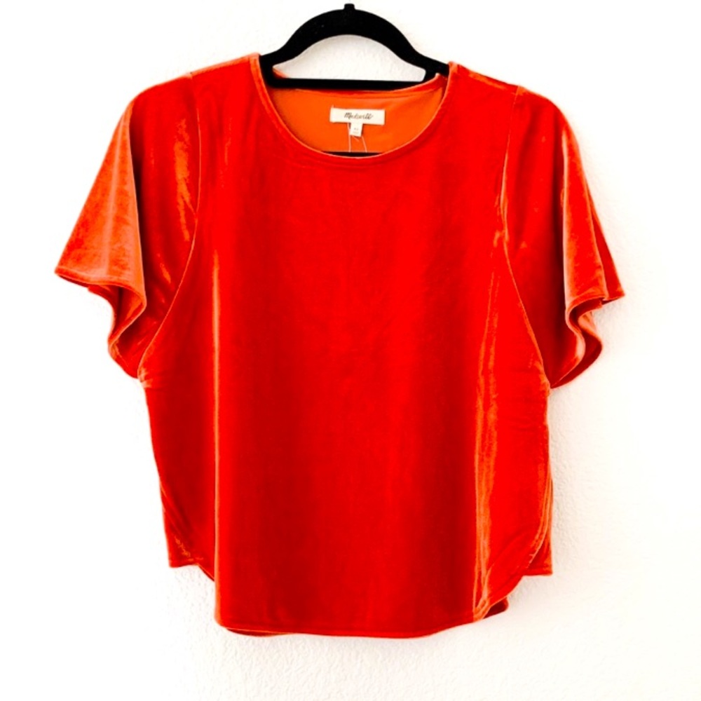 Madewell Velvet Butterfly Rop